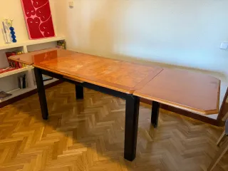 Mesa de comedor extensible madera