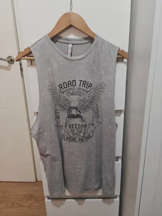 Camiseta sin mangas Road Trip