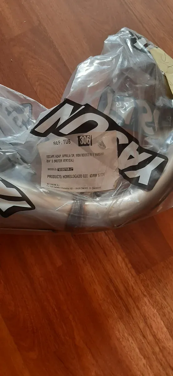TUBO DE ESCAPE YASUNI Z/R YAMAHA BWS. 155€