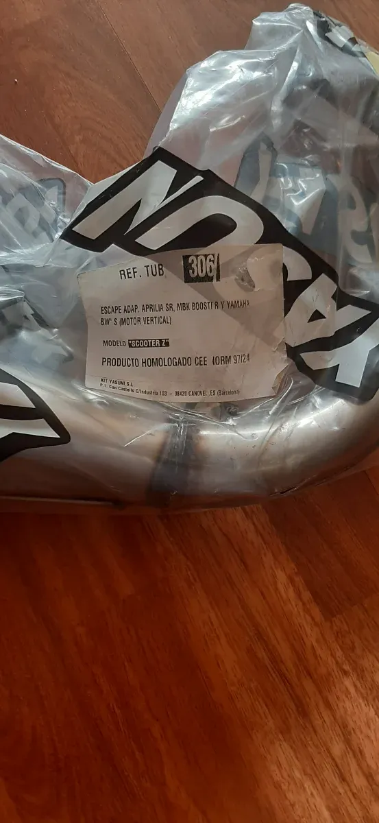 TUBO DE ESCAPE YASUNI Z/R YAMAHA BWS. 155€
