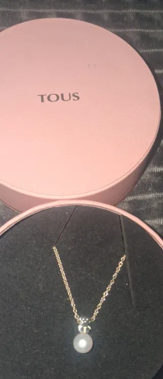 Collar Tous Plata Perla