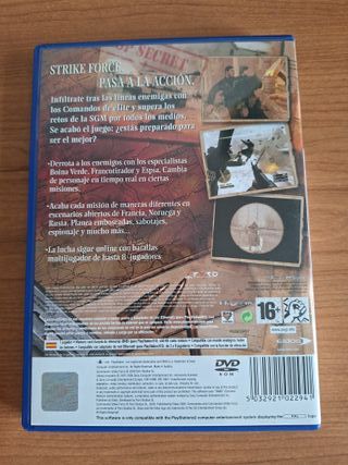 Commandos Strike Force PS2 (PlayStation 2)