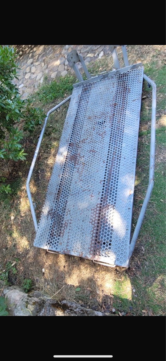 Plataforma remolque motos