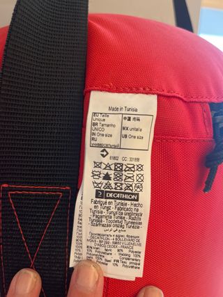 Saco de boxeo rojo