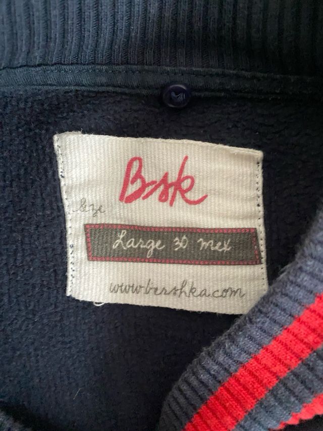 Chaqueta Bosk azul y blanca Talla S