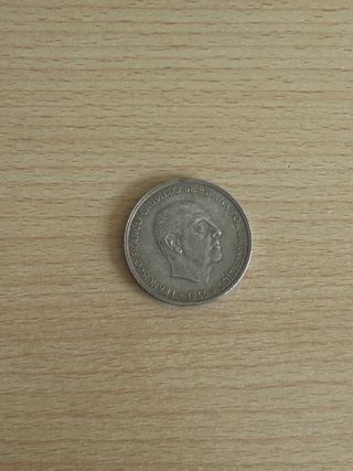 Moneda 100 pesetas 1966 Francisco Franco