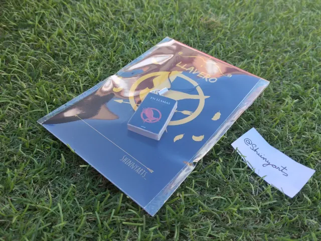 Llavero En Llamas Juegos del Hambre 2