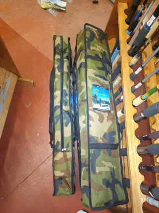 Hamaca de camping plegable verde
