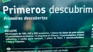 Custodia per giocattoli da laboratorio scientifico