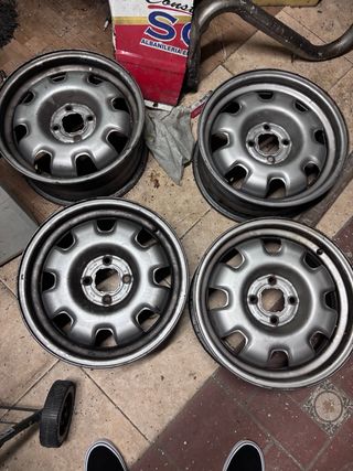 Llantas Chapa Clio 1.8 16v (4 unidades)
