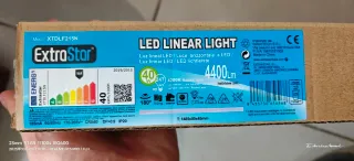 Luz LED Lineal 1.5m 40W 4400LM