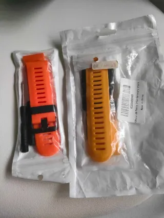 Correas Garmin Fénix 3 (Naranja y Amarillo)