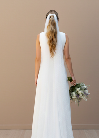 Velo de novia plumeti especial coleta