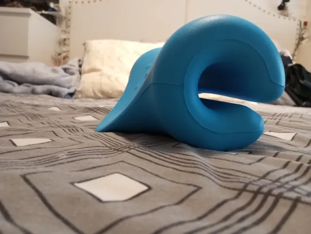 Almohada Cervical Ortopédica Azul