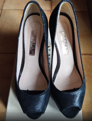 Décolleté Marian nere Tg. 37