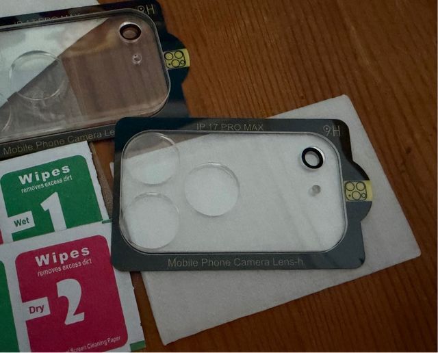 Protector Lente iPhone 17 Pro Max