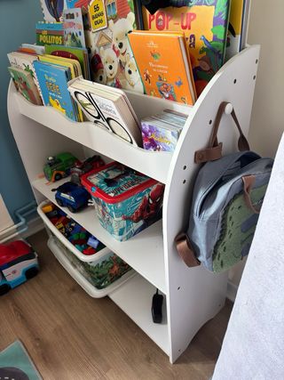 Libreria per bambini per giocattoli e libri