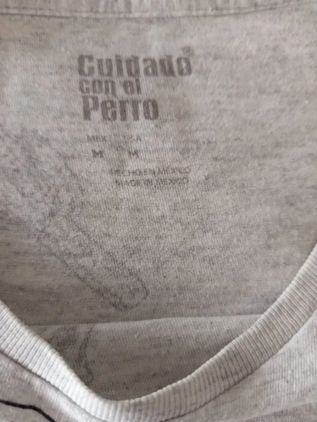 Camiseta manga corta algodón talla M