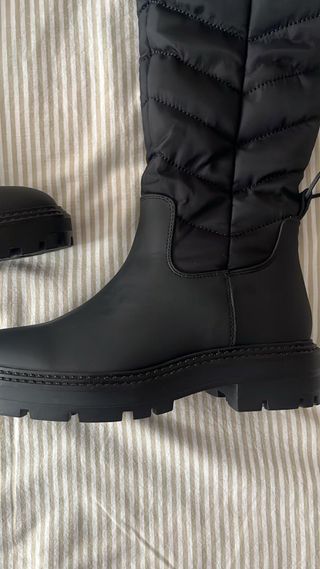 Botas altas acolchadas Zara T.37
