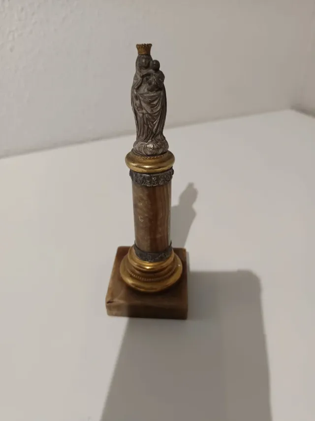 ANTIGUA FIGURA VIRGEN 