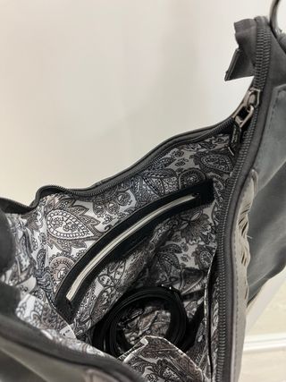 Bolso de Hombro Gris