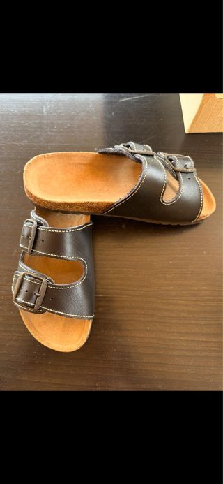 Sandalias negras talla 38