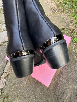 Botines Alma en Pena Piel Negro Talla 39