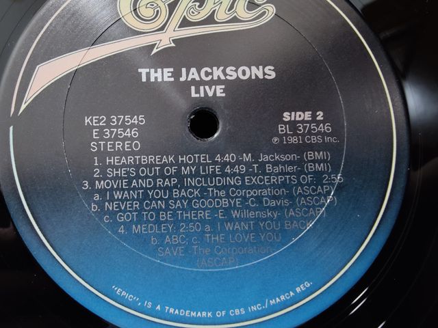 Vinilo The Jacksons Destiny Live