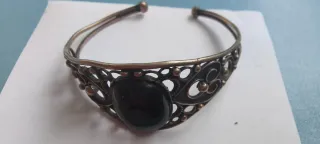 Pulsera Plata y Azabache