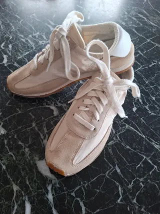 Zapatillas Zara Beige