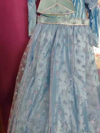 Disfraz princesa/ hada  azul talla 6