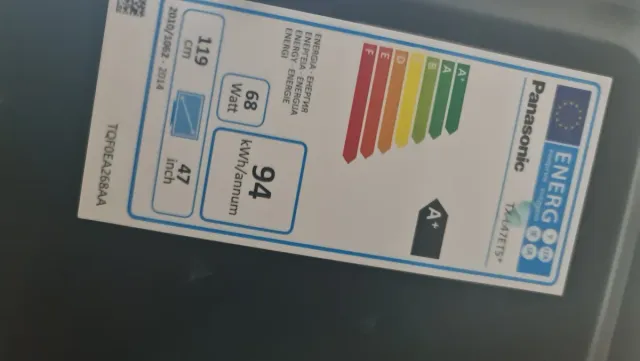 Televisor Panasonic 50 Negro