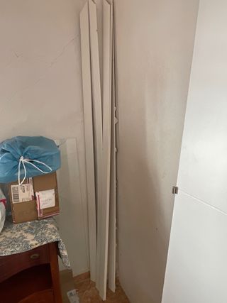 Puerta blanca madera 203 de largo x 72.5 x3.5