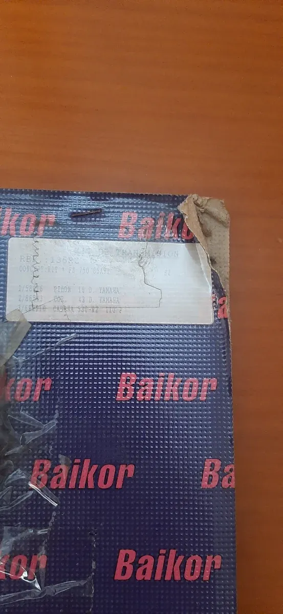 KIT TRANSMISIÓN YAMAHA FZ 750.