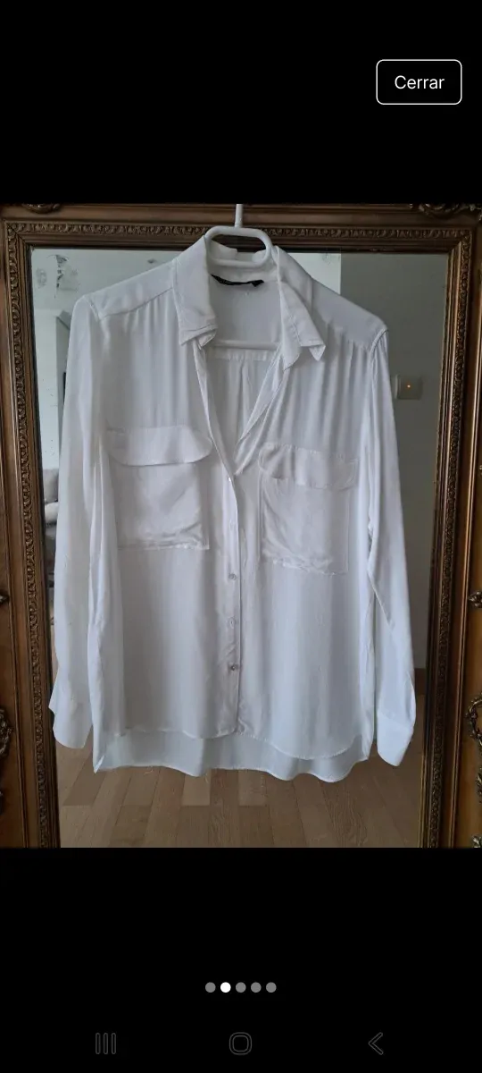 Camisa blanca fluida