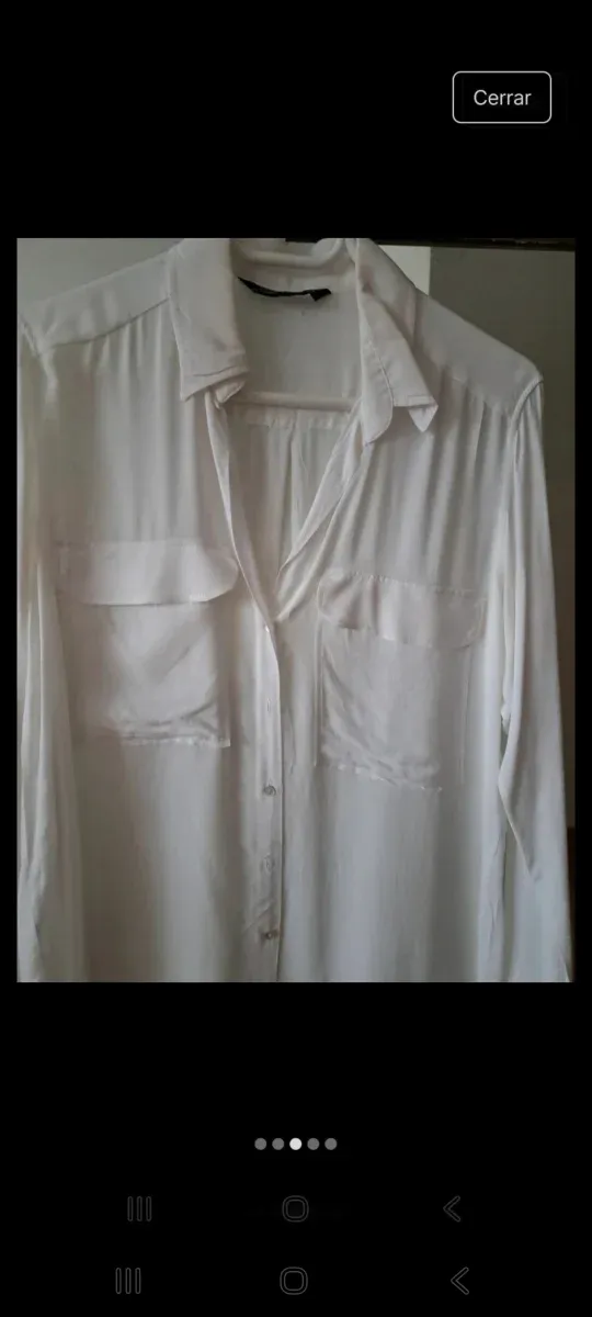 Camisa blanca fluida