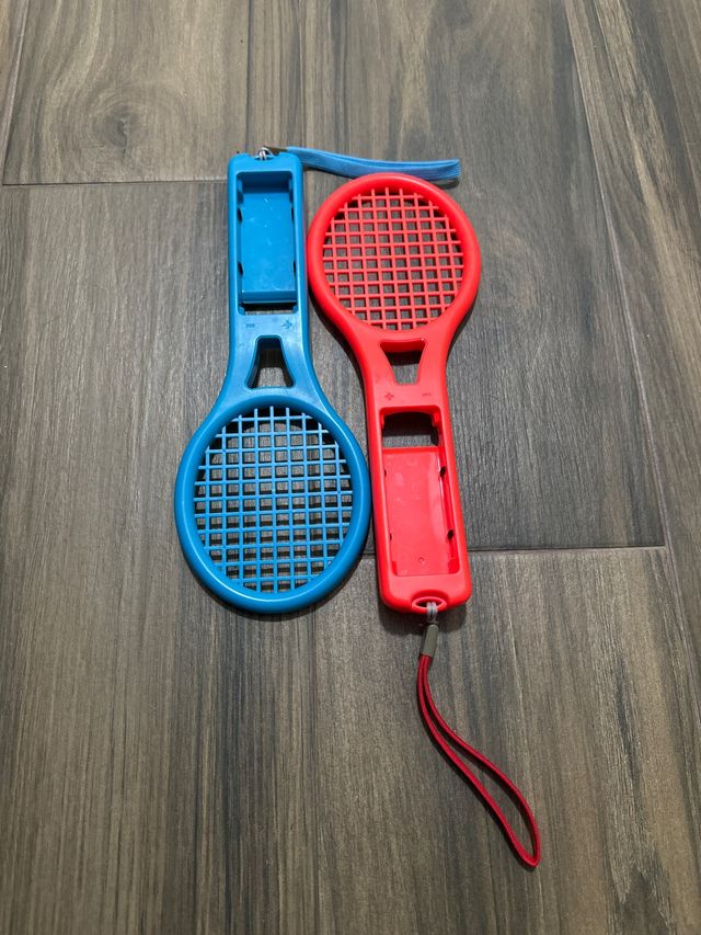 Raquetas Nintendo Switch Azul y Rojo