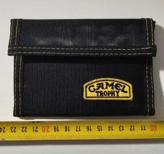 Portafoglio Camel Trophy vintage nero