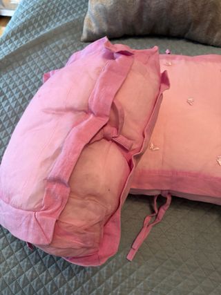 Cojines rosas decorativos