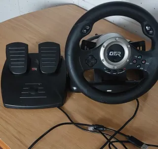 Volante y Pedales GTR PS4