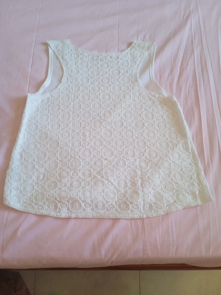 Camiseta sin mangas Glam Lace