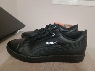 Zapatillas Puma Smash Mujer Negras