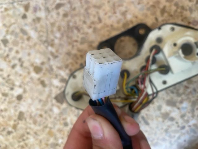 Cuadro instrumentos Derbi Senda