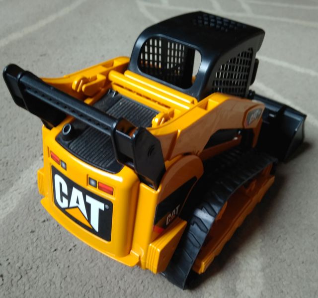 Skid Loader Ruspa cingolata CAT Modellino BRUDER