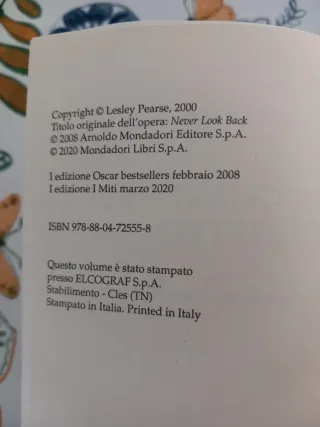 Senza guardarsi indietro libro di Lesley Pearse