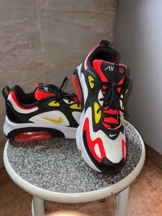 Nike Air Max 270 React Negro Rojo Blanco