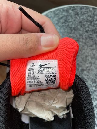 Nike Air Max 270 React Negro Rojo Blanco