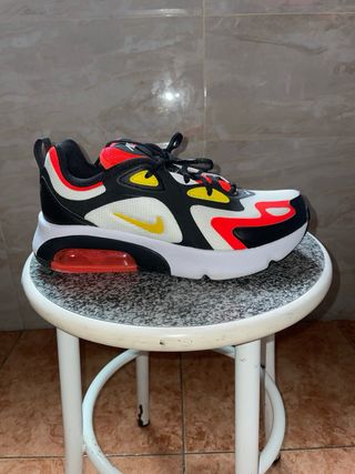 Nike Air Max 270 React Negro Rojo Blanco
