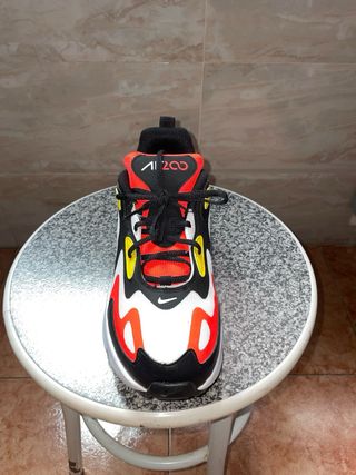 Nike Air Max 270 React Negro Rojo Blanco