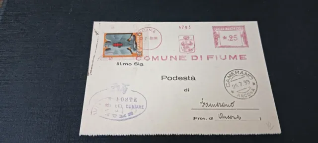Cartolina Postale Forze Armate Fascismo